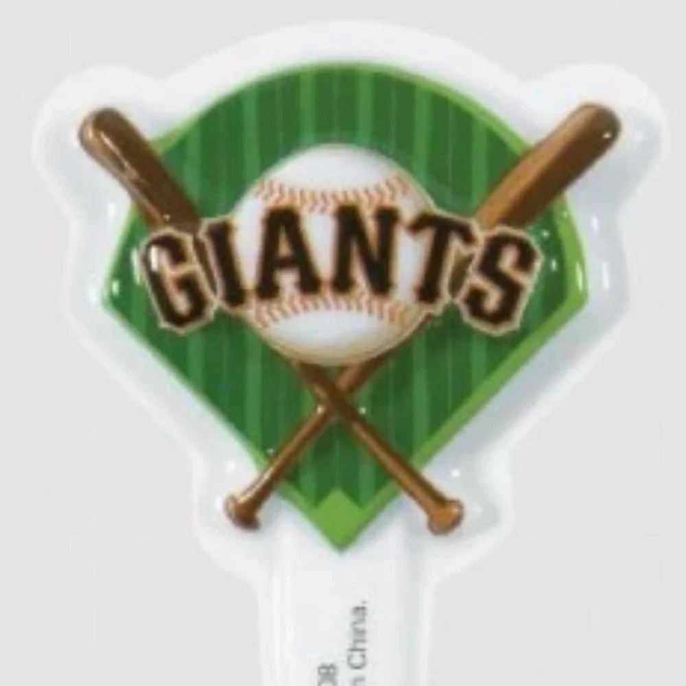 MLB San Francisco Giants cupcake Pics Cake Toppers 12 piece lot